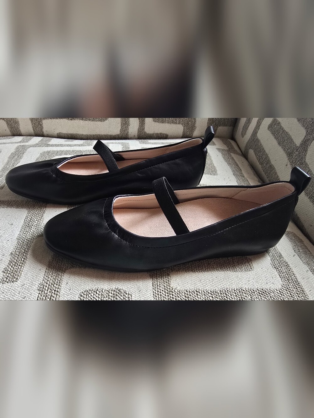 Vionic Black Ballet Flats with Comfort Support - Picture 5 of 13